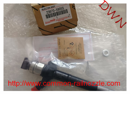 23670-59055 Common Rail Fuel Injector Assy Diesel DENSO For TOYOTA Land Cruiser 1VD-FTV Engine