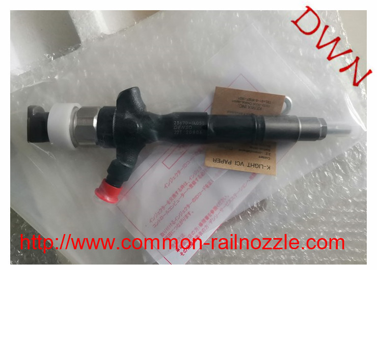 23670-0L050 Common Rail Fuel Injector Assy Diesel DENSO For TOYOTA Hiace HILUX 1KD-FTV Engine